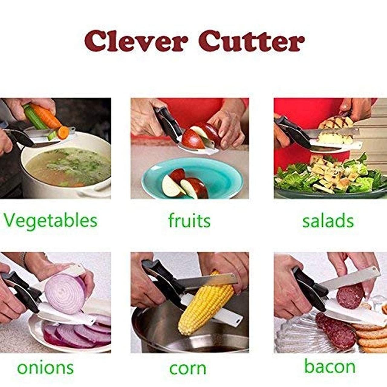 Cleaver Cutter - 2 in 1 Kitchen Knife / Cleaver Cutters - View 8