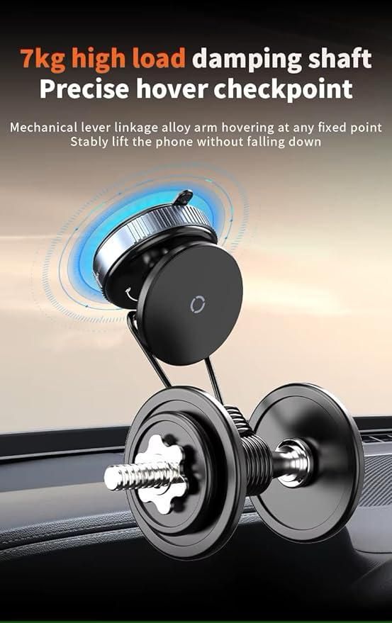 Magnetic Suction Phone Holder - View 4