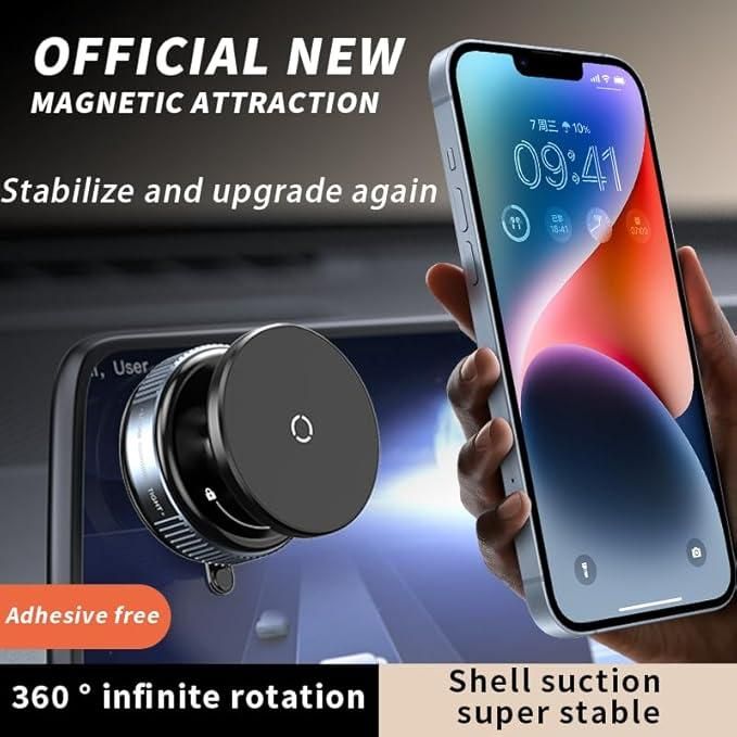 Magnetic Suction Phone Holder - View 3
