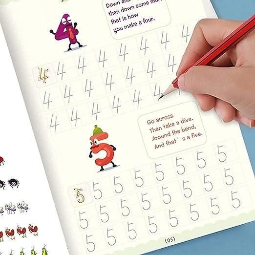 Sank Magic Practice Copybook (4 BOOKS,1 PEN,1 GRIP,10 REFILL) - View 3
